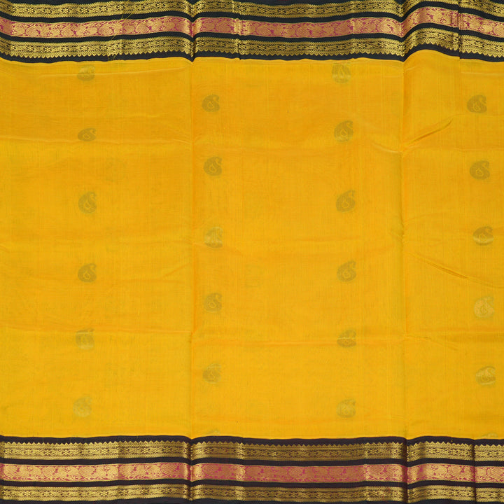 Hayagrivas Mango Yellow Pure Silk Cotton Saree SSCBF16D4-17