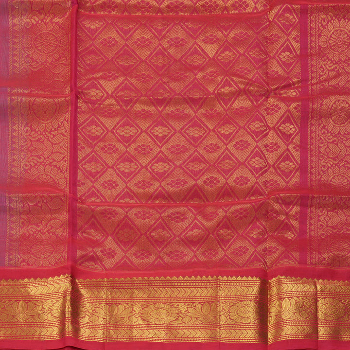 Hayagrivas Powder Blue Pure Silk Cotton Saree SSCBF16D4-2