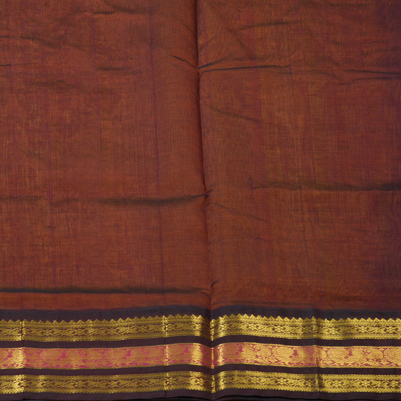Hayagrivas Yellow Pure Silk Cotton Saree SSCBF16D4-4
