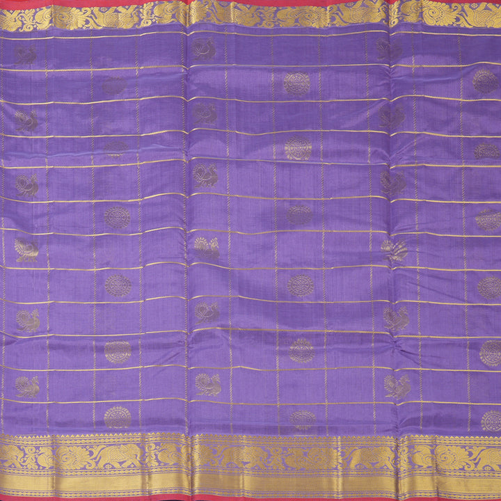 Hayagrivas Lavender Pure Silk Cotton Saree SSCBF16D5-12