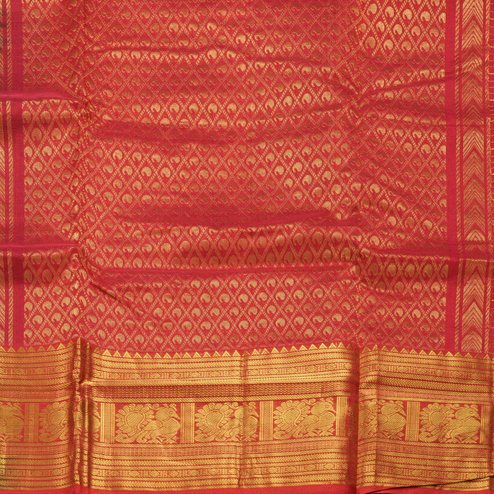 Hayagrivas Maroon Pure Silk Cotton Saree SSCBF16D5-9