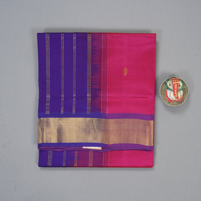 Hayagrivas Pink Pure Silk Cotton Saree SSCBF16D7-13