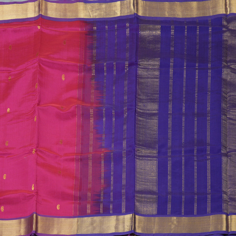 Hayagrivas Pink Pure Silk Cotton Saree SSCBF16D7-13