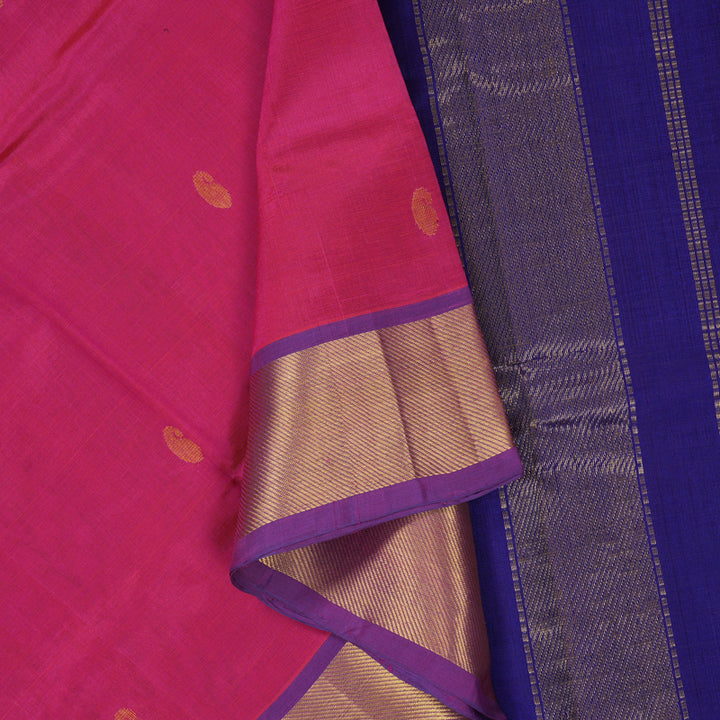 Hayagrivas Pink Pure Silk Cotton Saree SSCBF16D7-13