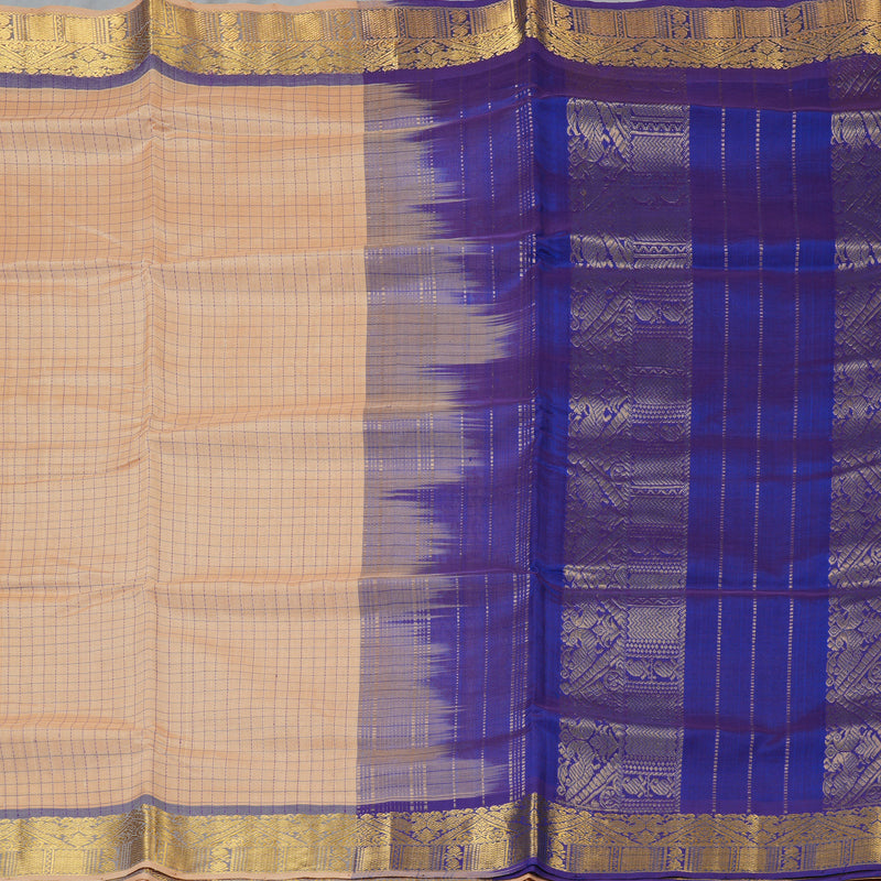 Hayagrivas Sandal Pure Silk Cotton Saree SSCBF16D7-15