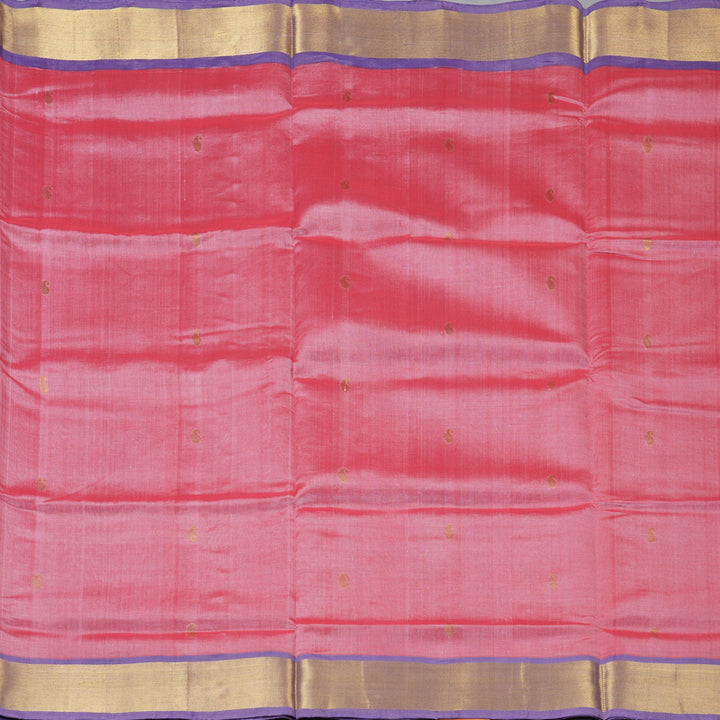Hayagrivas Rose Pink Pure Silk Cotton Saree SSCBF16D7-6