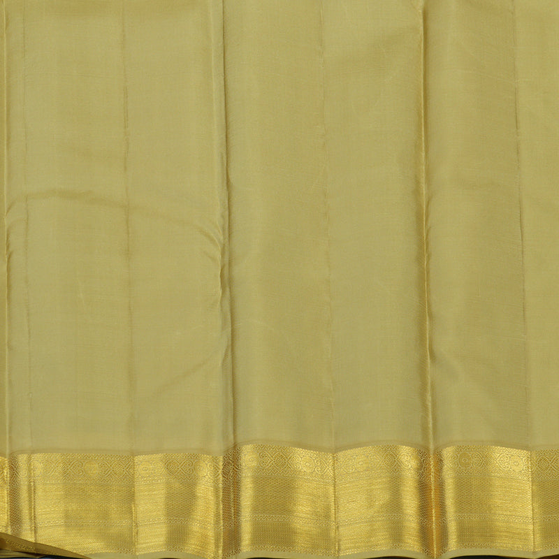 Hayagrivas Handloom Nagapazham Kanjivaram Silk Saree with Pista Green Border SSCF23D16-7