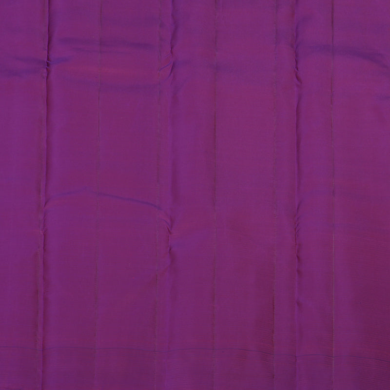 Hayagrivas Handloom Beige Kanjivaram Silk Saree with Purple Border SSCBF23D4-3