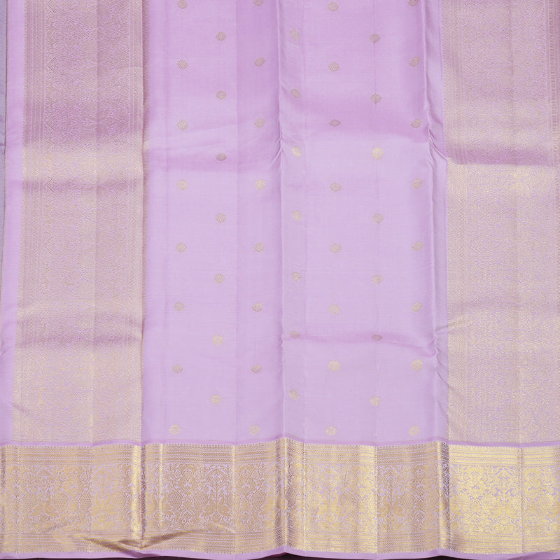 Hayagrivas Handloom Wine Maroon Kanjivaram Silk Saree with Lavendar Border SSCBF23D9-2