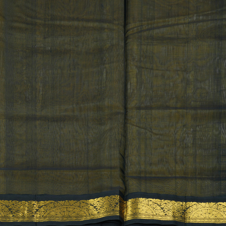 Hayagrivas Pale Yellow Pure Silk Cotton Saree SSCBF34D1-21
