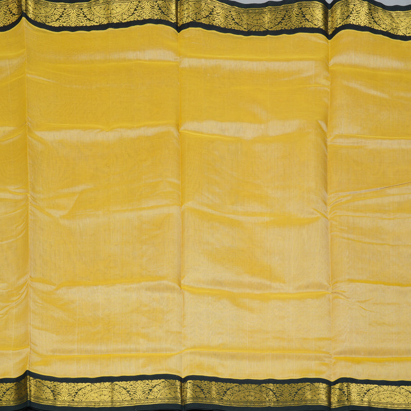 Hayagrivas Pale Yellow Pure Silk Cotton Saree SSCBF34D1-21