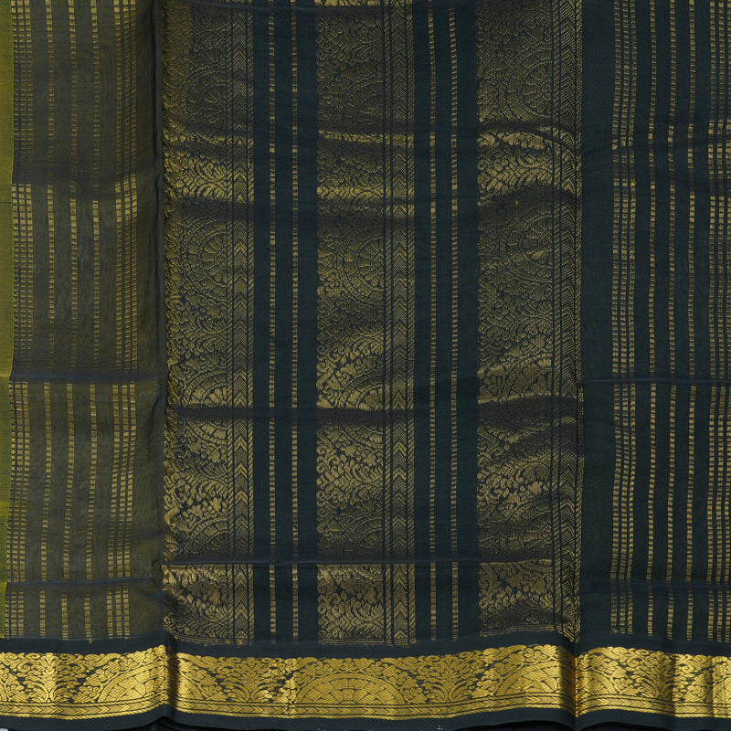 Hayagrivas Pale Yellow Pure Silk Cotton Saree SSCBF34D1-21