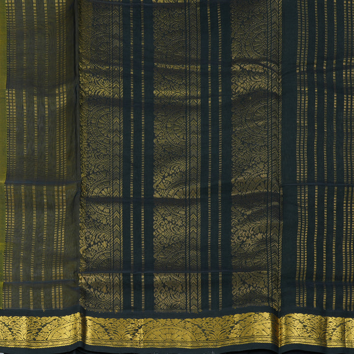 Hayagrivas Pale Yellow Pure Silk Cotton Saree SSCBF34D1-21