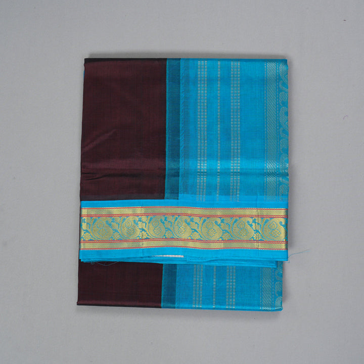 Hayagrivas Wine Pure Silk Cotton Saree SSCBF34D1-34