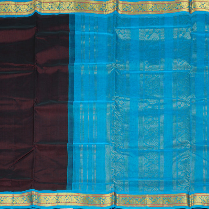 Hayagrivas Wine Pure Silk Cotton Saree SSCBF34D1-34