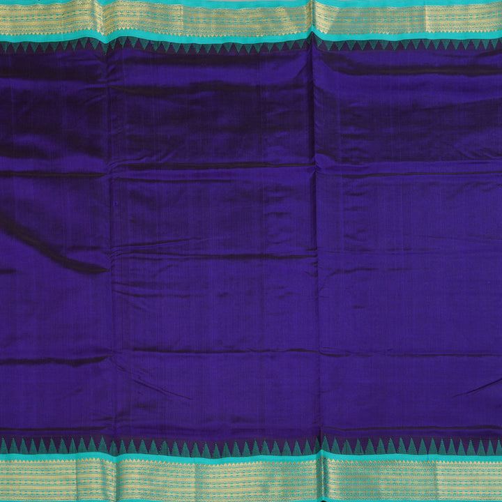 Hayagrivas Royal Blue Pure Silk Cotton Saree SSCBF34D3-42