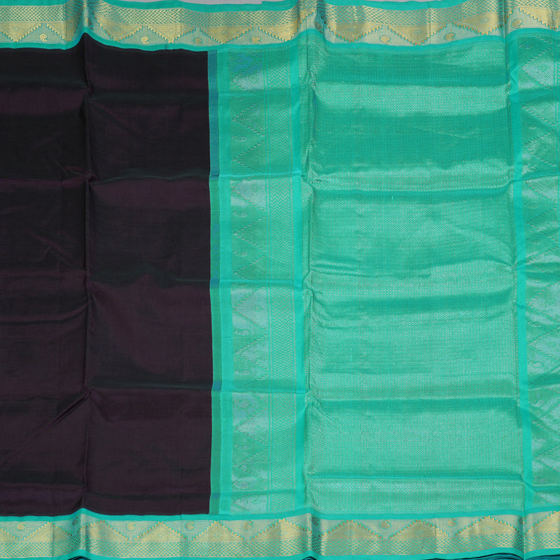 Hayagrivas Deep Nagapazham Pure Silk Cotton Saree SSCBF34D2-19