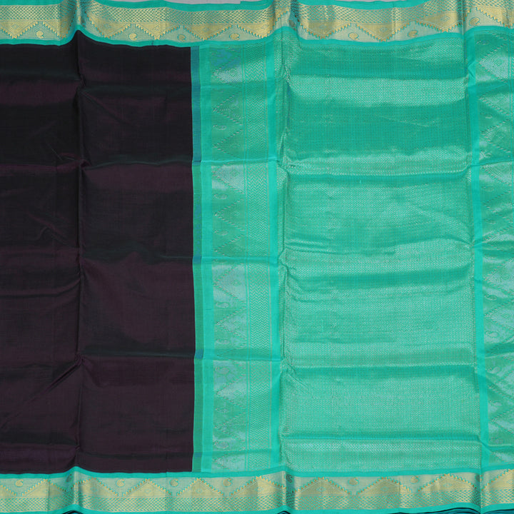 Hayagrivas Deep Nagapazham Pure Silk Cotton Saree SSCBF34D2-19