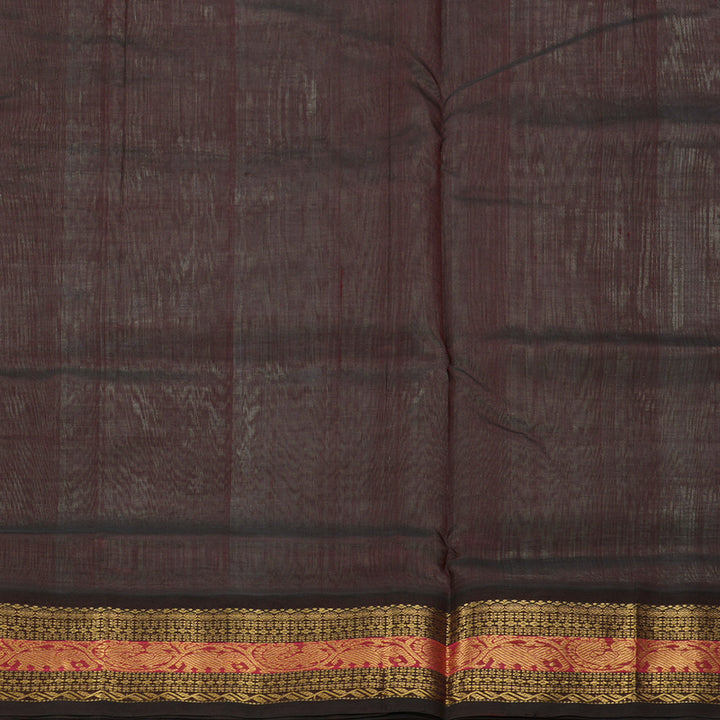 Hayagrivas Ash Grey Pure Silk Cotton Saree SSCBF34D2-2