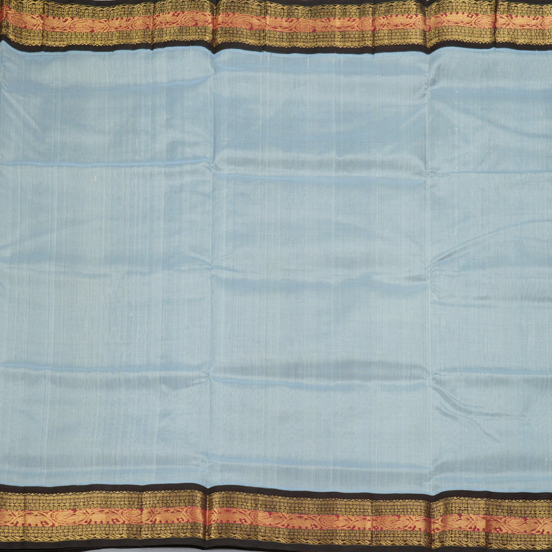 Hayagrivas Ash Grey Pure Silk Cotton Saree SSCBF34D2-2