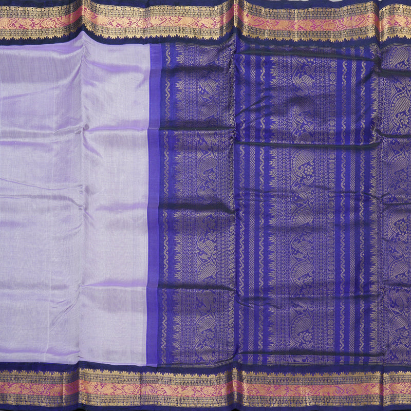 Hayagrivas Lilac Pure Silk Cotton Saree SSCBF34D2-7