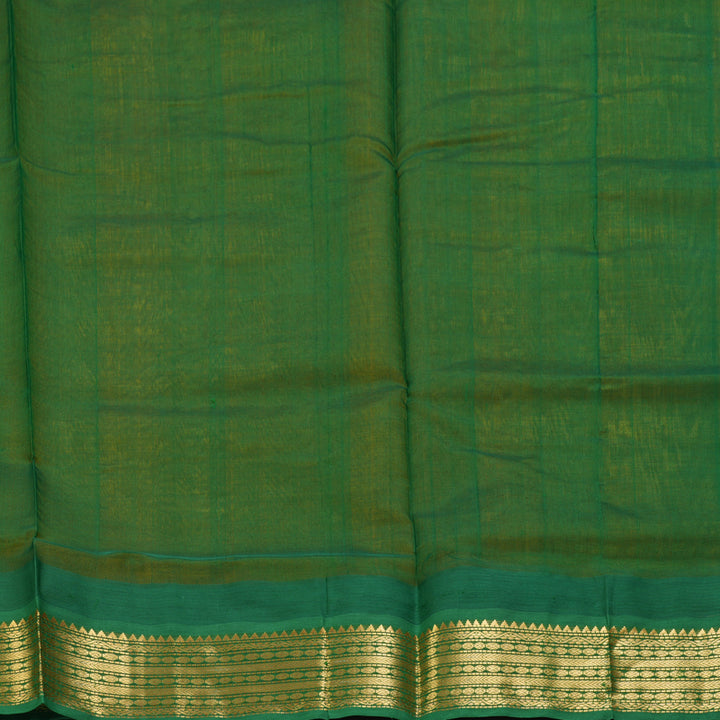 Hayagrivas Yellow Pure Silk Cotton Saree SSCBF34D3-11