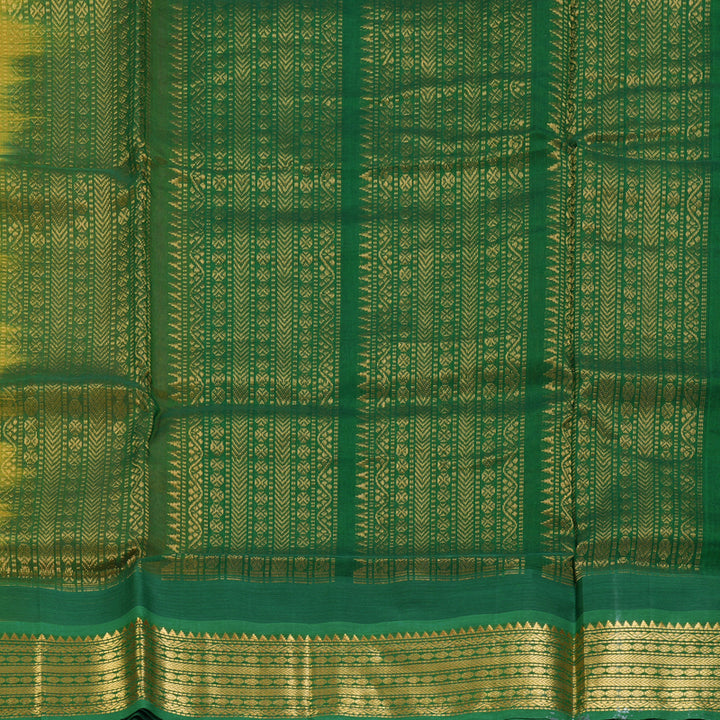 Hayagrivas Yellow Pure Silk Cotton Saree SSCBF34D3-11