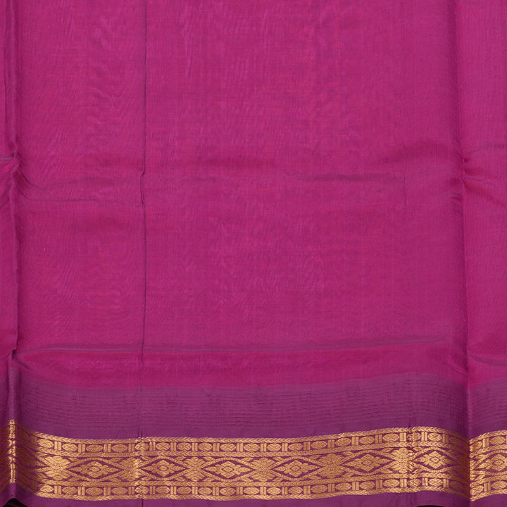 Hayagrivas Bright Pink Pure Silk Cotton Saree SSCBF34D3-31