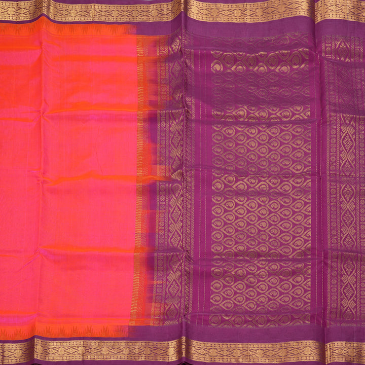Hayagrivas Bright Pink Pure Silk Cotton Saree SSCBF34D3-31