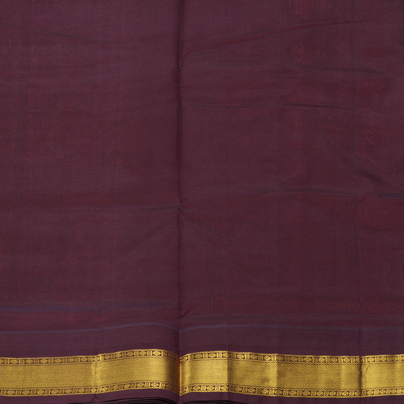 Hayagrivas Rust Orange Pure Silk Cotton Saree SSCBF34D3-57