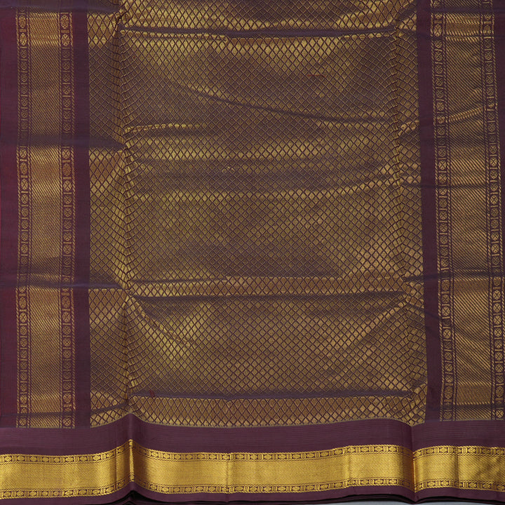 Hayagrivas Rust Orange Pure Silk Cotton Saree SSCBF34D3-57