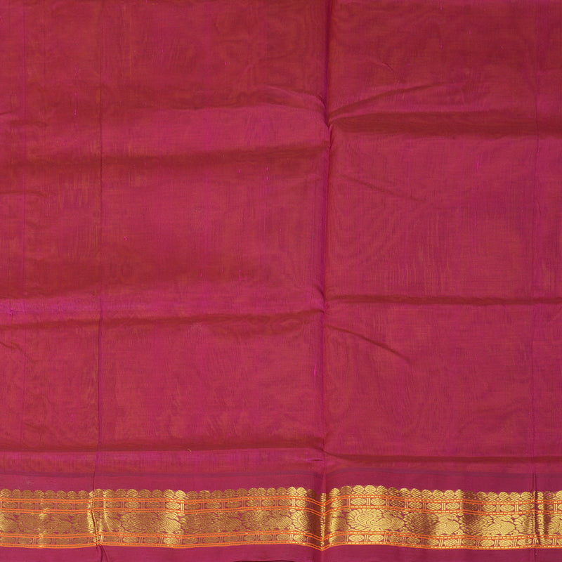 Hayagrivas Turmeric Orange Pure Silk Cotton Saree SSCBF34D4-33