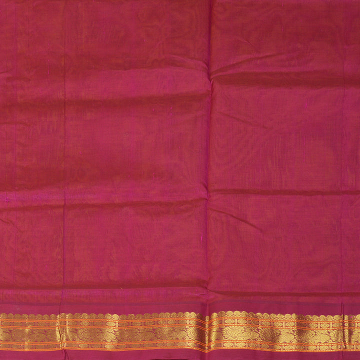 Hayagrivas Turmeric Orange Pure Silk Cotton Saree SSCBF34D4-33