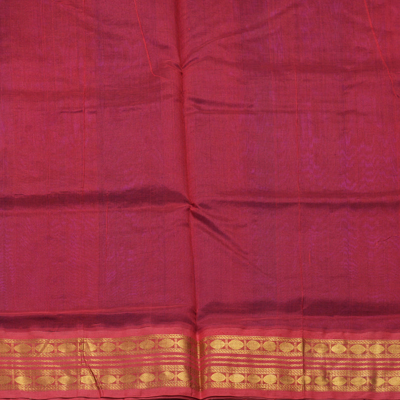 Hayagrivas MS Blue Pure Silk Cotton Saree SSCBF34D4-5