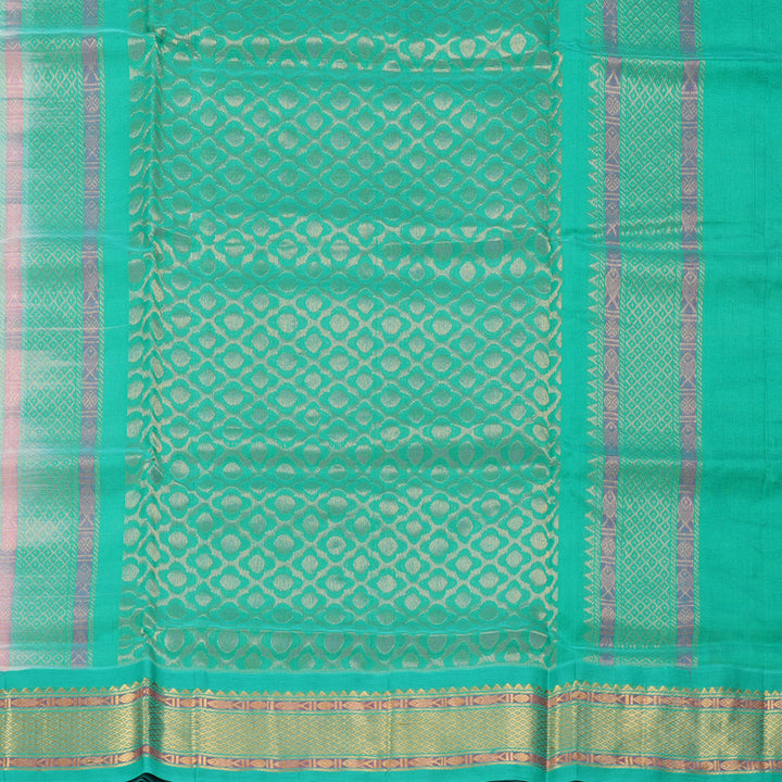 Hayagrivas White Pure Silk Cotton Saree SSCBF34D5-15