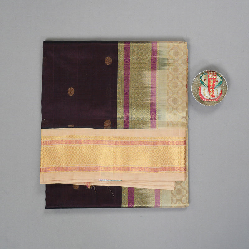 Hayagrivas Deep Nagapazham Pure Silk Cotton Saree SSCBF34D5-22