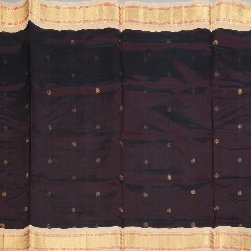Hayagrivas Deep Nagapazham Pure Silk Cotton Saree SSCBF34D5-22