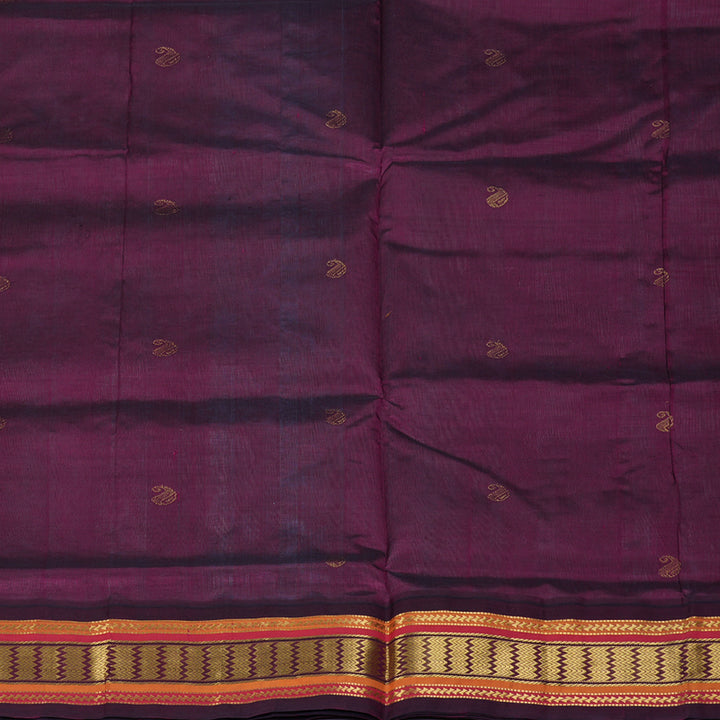 Hayagrivas Ice Blue Pure Silk Cotton Saree SSCBF34D5-28