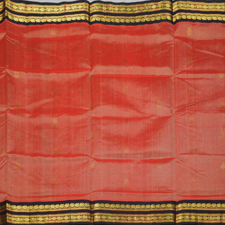 Hayagrivas Light Red Pure Silk Cotton Saree SSCBF34D5-39