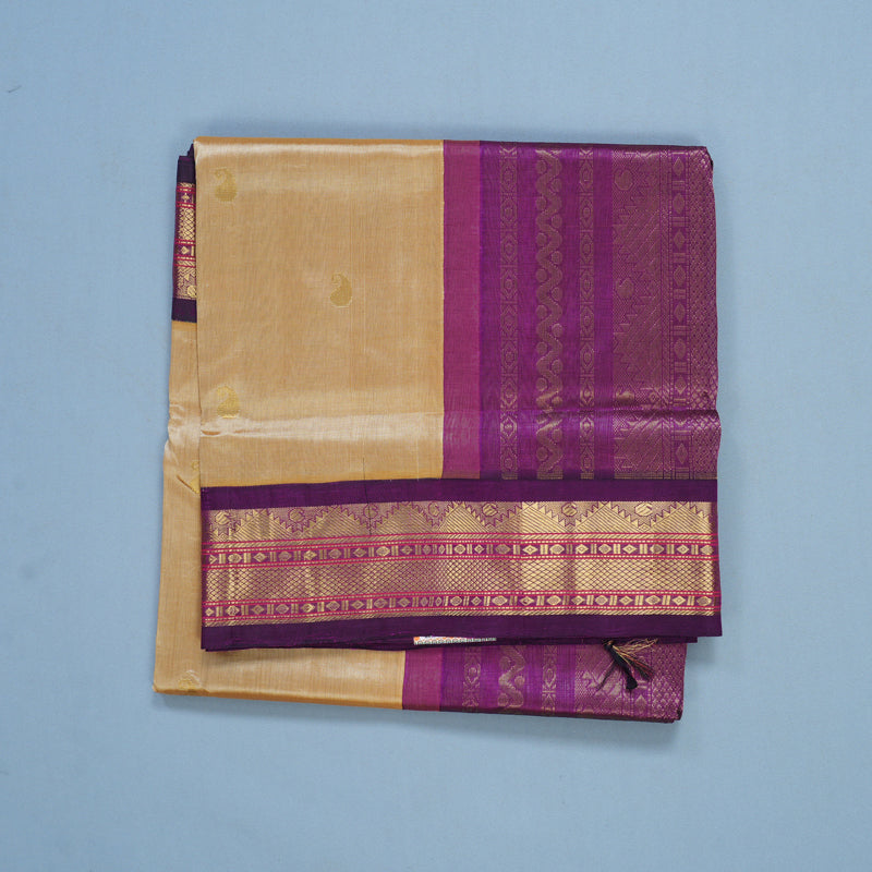 Hayagrivas Sandal Pure Silk Cotton Saree SSCBF34D5-6