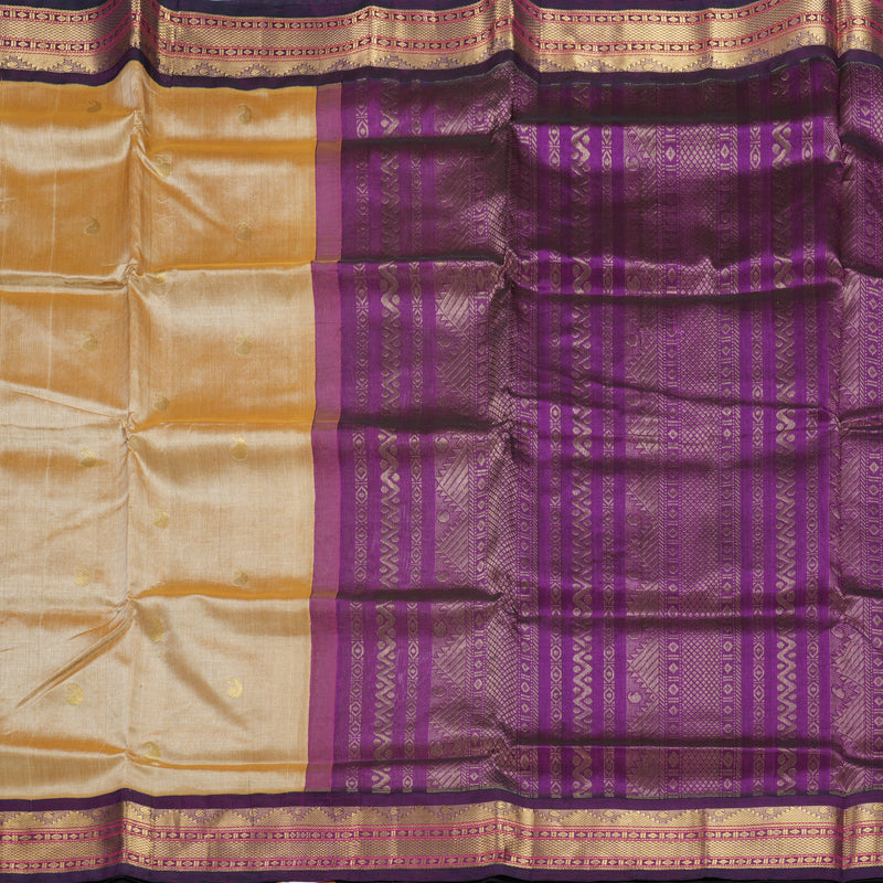 Hayagrivas Sandal Pure Silk Cotton Saree SSCBF34D5-6