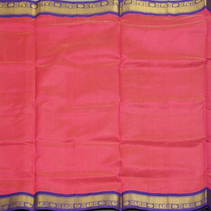 Hayagrivas Pink Pure Silk Cotton Saree SSCBF35D1-14