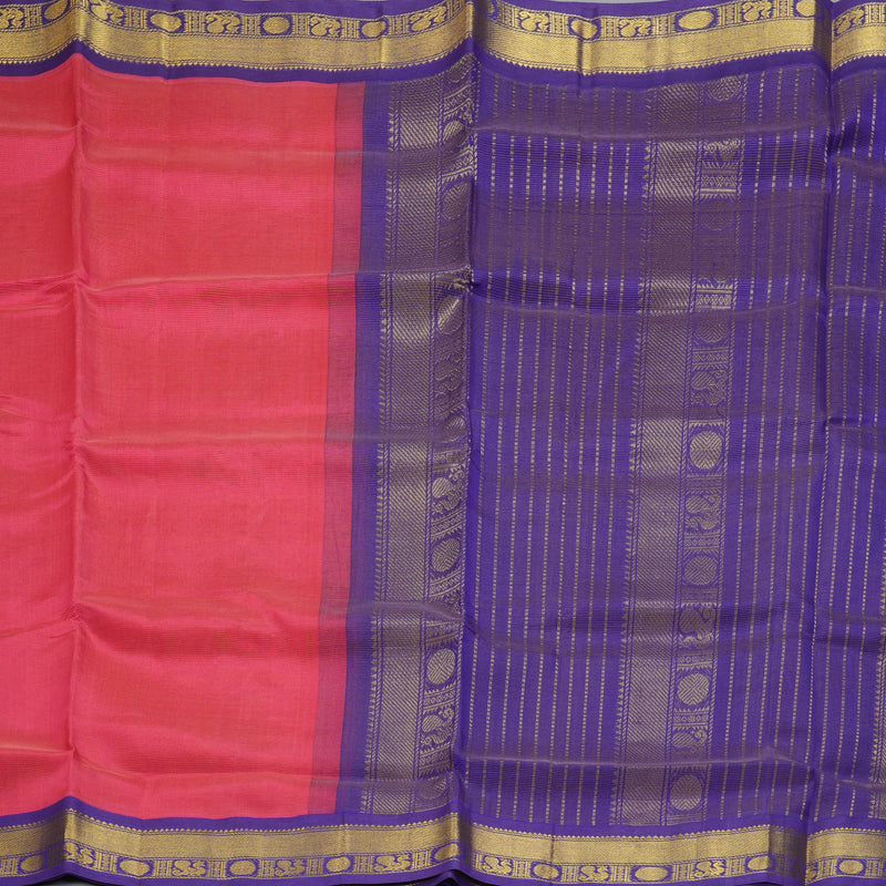 Hayagrivas Pink Pure Silk Cotton Saree SSCBF35D1-14