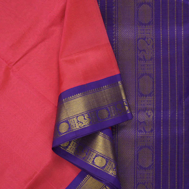 Hayagrivas Pink Pure Silk Cotton Saree SSCBF35D1-14