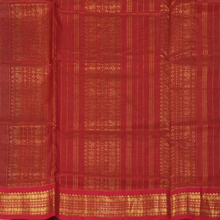 Hayagrivas Lavender-Blue Pure Silk Cotton Saree SSCBF35D1-30