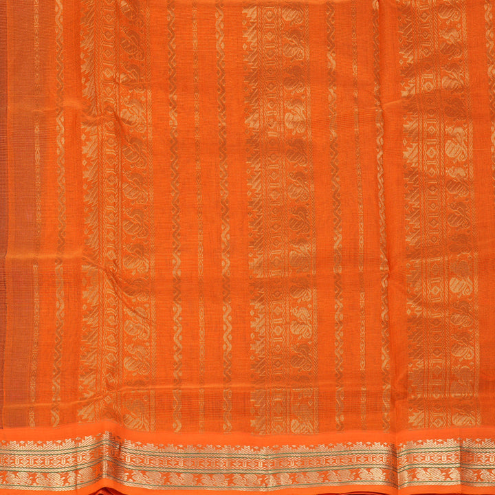 Hayagrivas Ramar Blue Pure Silk Cotton Saree SSCBF35D1-4