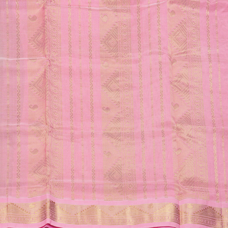 Hayagrivas Bottle Green Pure Silk Cotton Saree SSCBF35D1-8