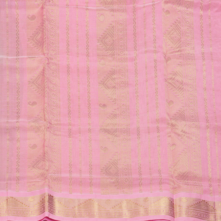 Hayagrivas Bottle Green Pure Silk Cotton Saree SSCBF35D1-8