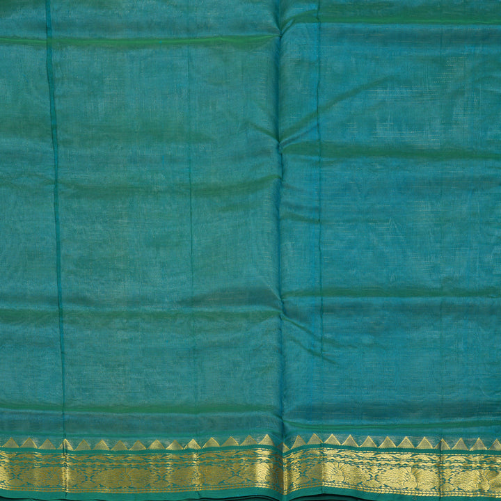 Hayagrivas Light Grey Pure Silk Cotton Saree SSCBF35D3-1