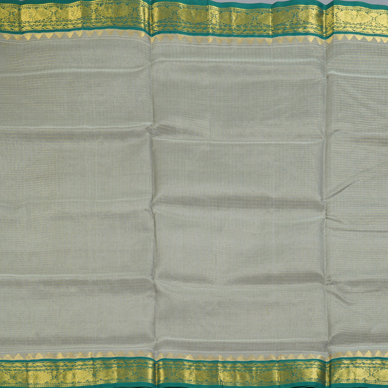 Hayagrivas Light Grey Pure Silk Cotton Saree SSCBF35D3-1